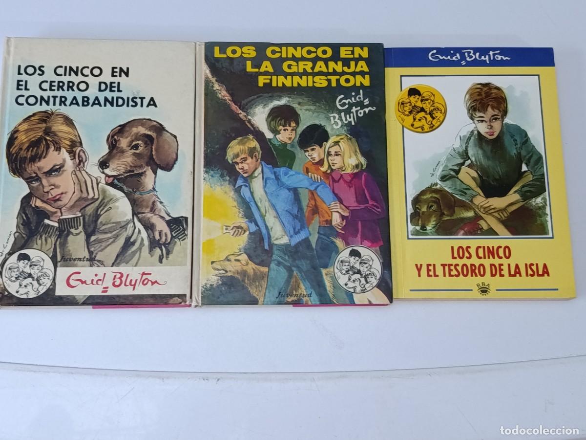 Libros de segunda mano: 3 LIBROS COLECCION LOS CINCO - Foto 1