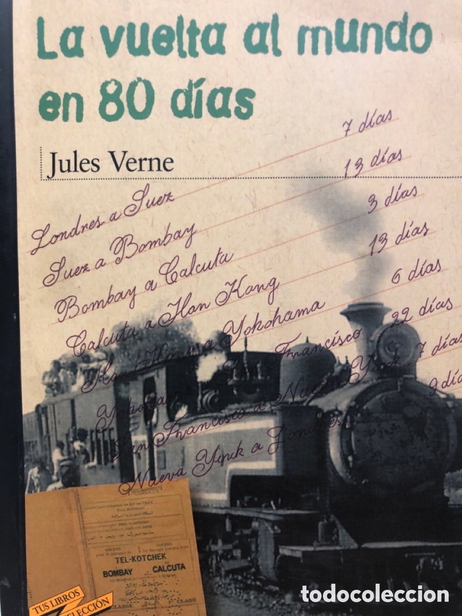 Second hand books: Jules Verne. La vuelta al mundo en 80 d&iacute;as