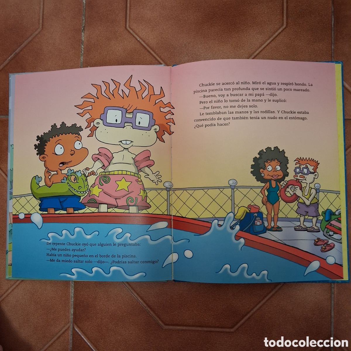 Libros de segunda mano: &iexcl;Qu&eacute; valiente! RUGRATS Nickelodeon (1a ed. 2000 Ediciones B) - Foto 4