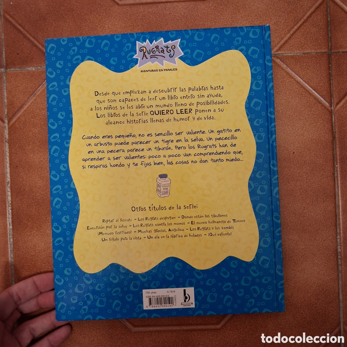 Libros de segunda mano: &iexcl;Qu&eacute; valiente! RUGRATS Nickelodeon (1a ed. 2000 Ediciones B) - Foto 6