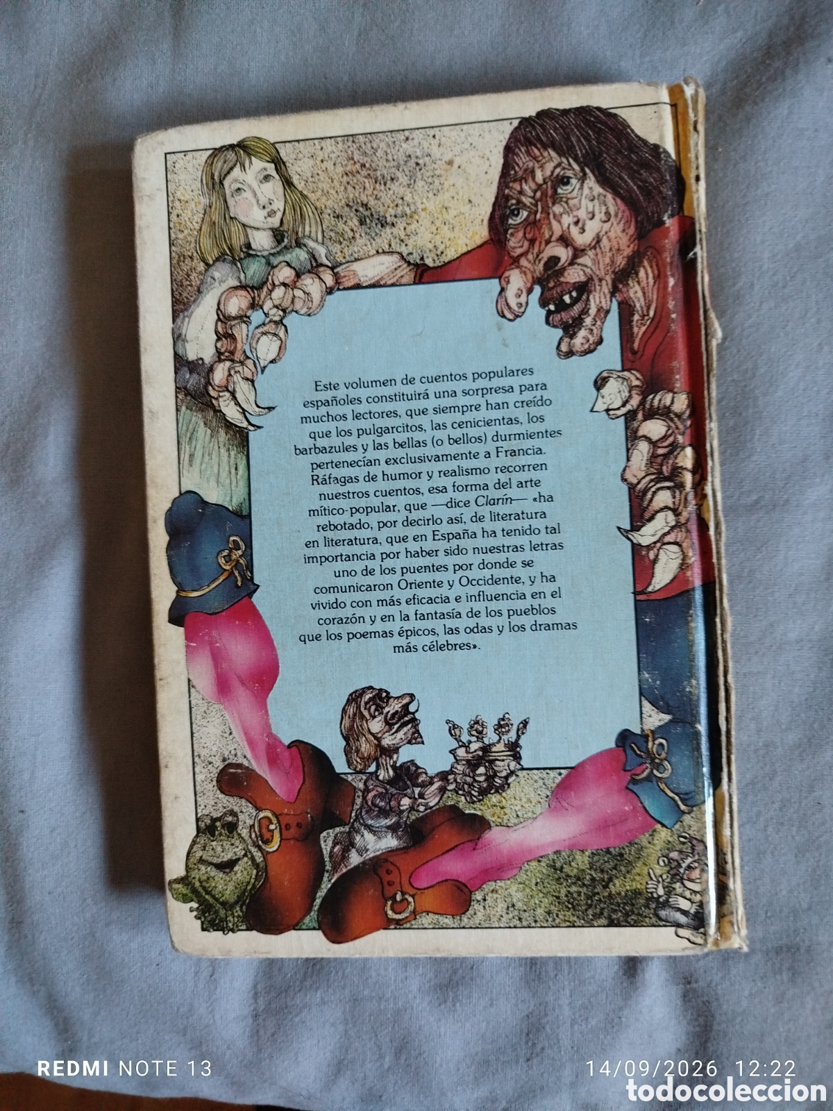 Libros de segunda mano: Cuentos al amor de lumbre I..Anaya - Foto 2