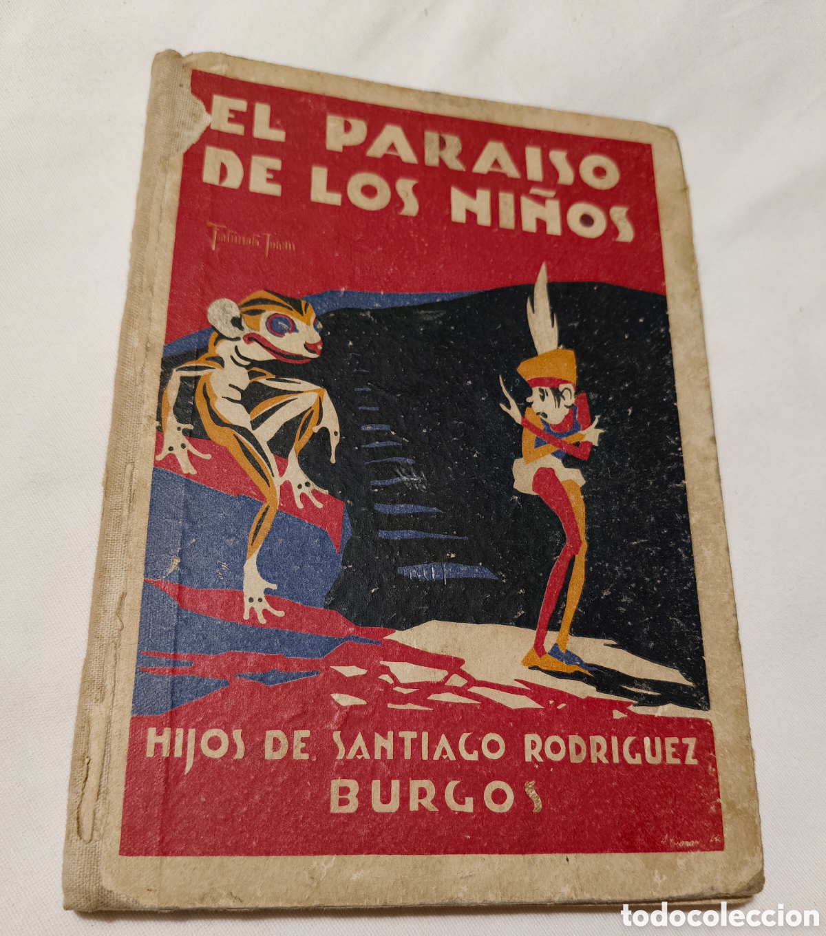 Libros de segunda mano: El Para&iacute;so de los Ni&ntilde;os&rdquo; - Ed. Hijos de Santiago Rodr&iacute;guez (Burgos) - Con error de imprenta