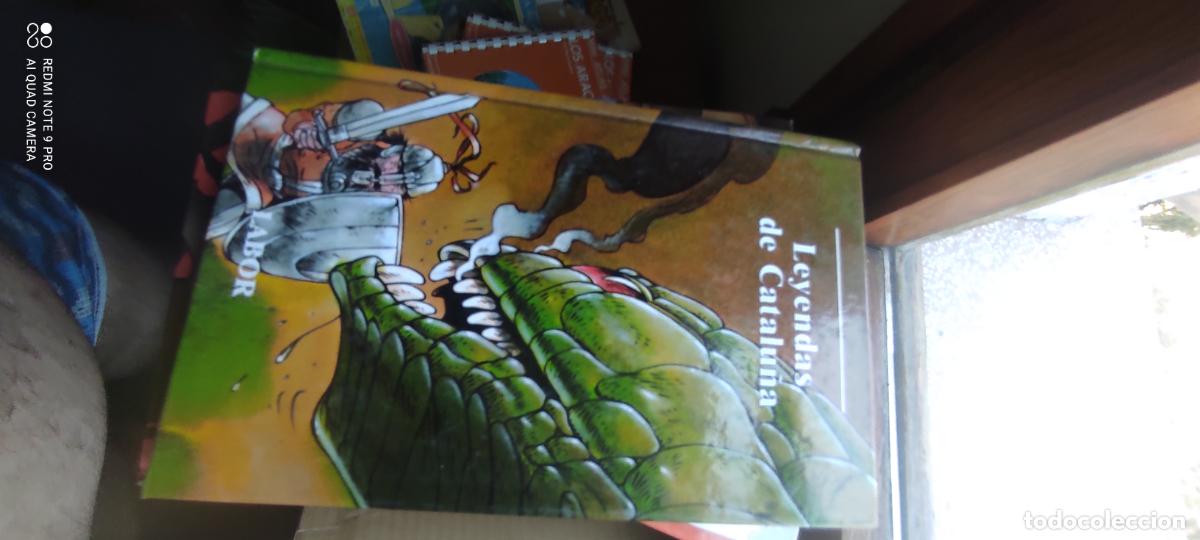 Libros de segunda mano: LEYENDAS DE CATALU&Ntilde;A (ILUSTRACIONES DE ANTONI GARCES)