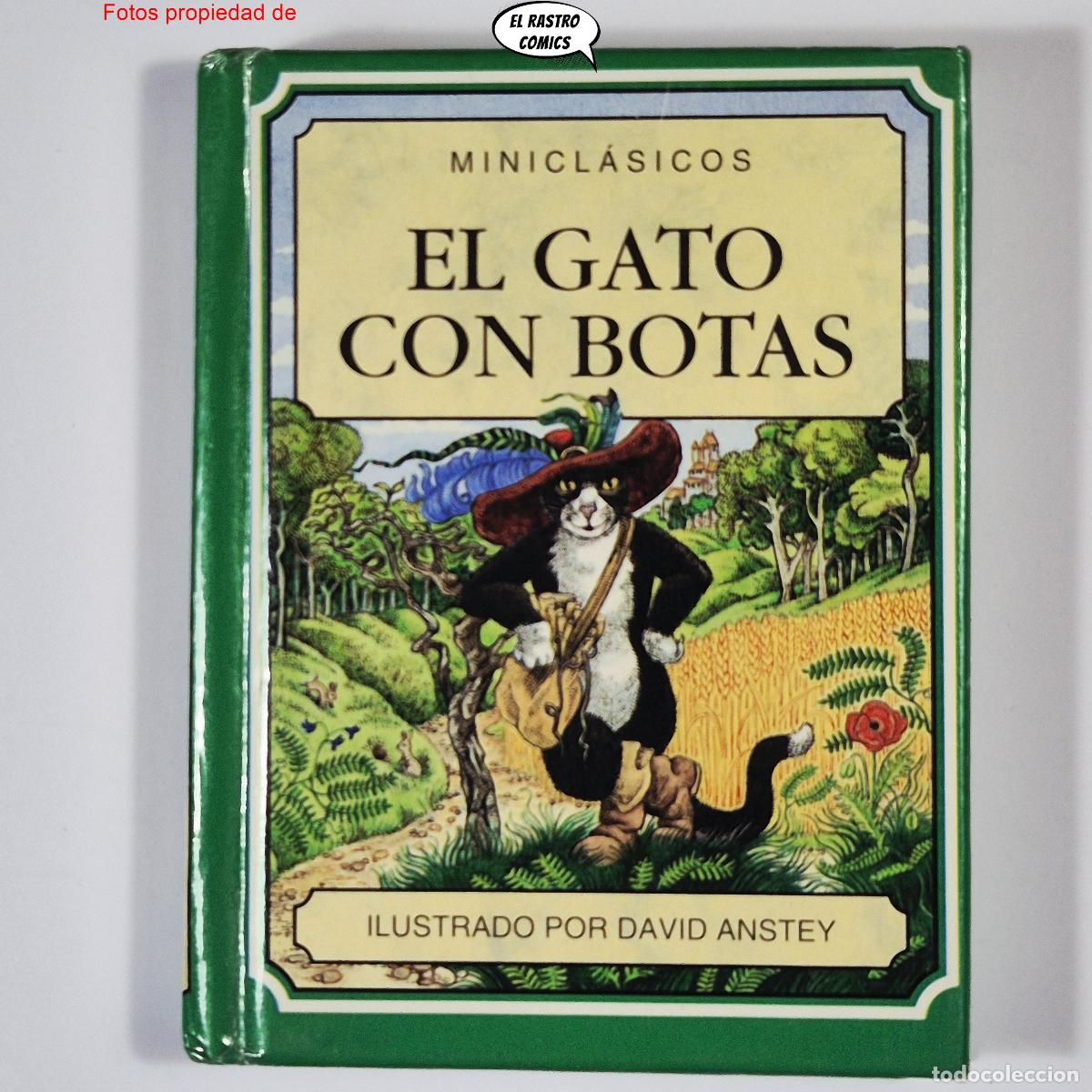 Libros de segunda mano: El gato con botas, David Anstey, Miniclasicos, ed Libsa 1995