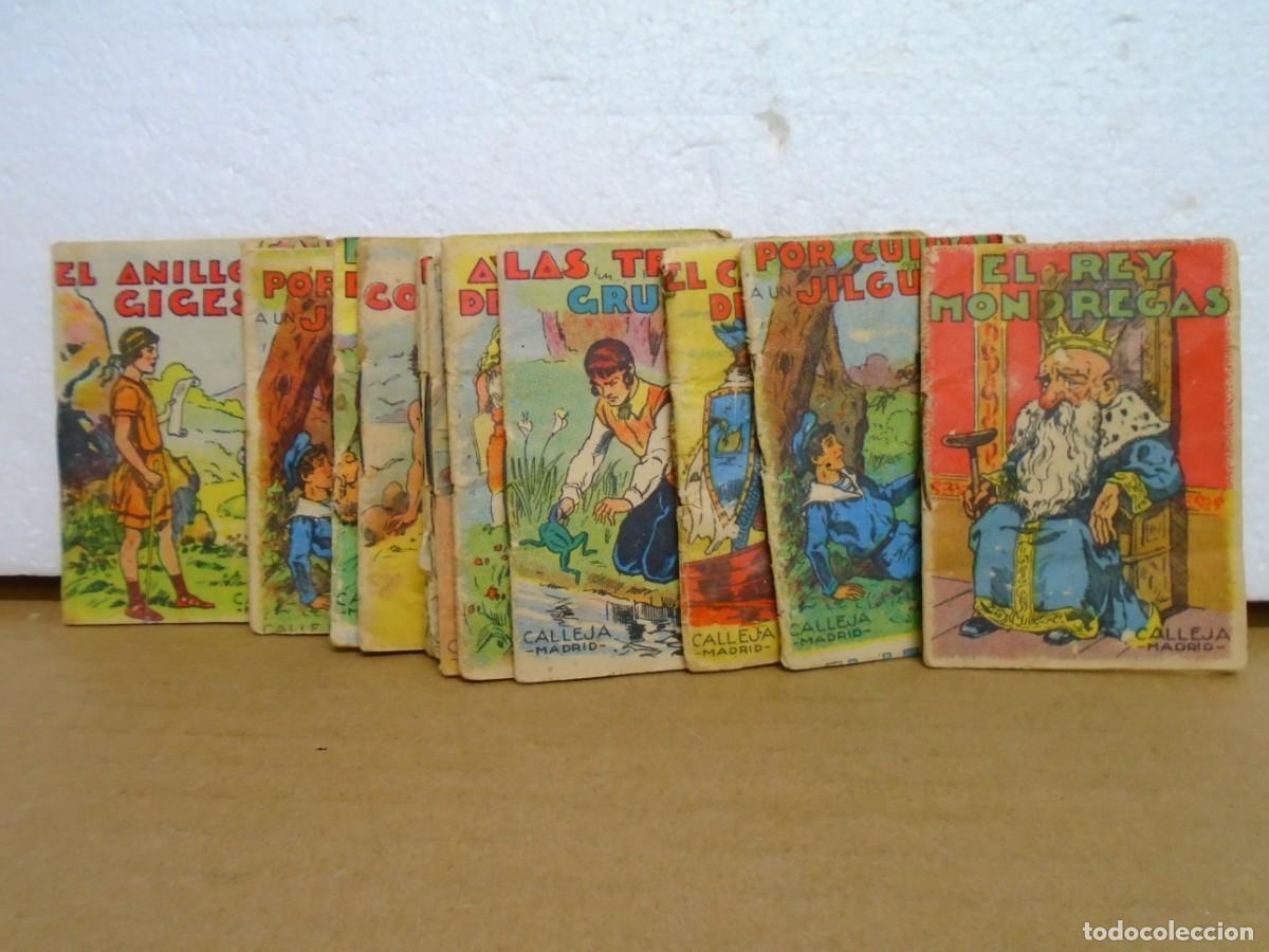Libros de segunda mano: LOTE DE 13 ANTIGUOS CUENTOS DE CALLEJA,OBSEQUIO CHOCOLATES&rdquo;TARRAGA&rdquo;SAN PEDRO DEL PINATAR(MURCIA)