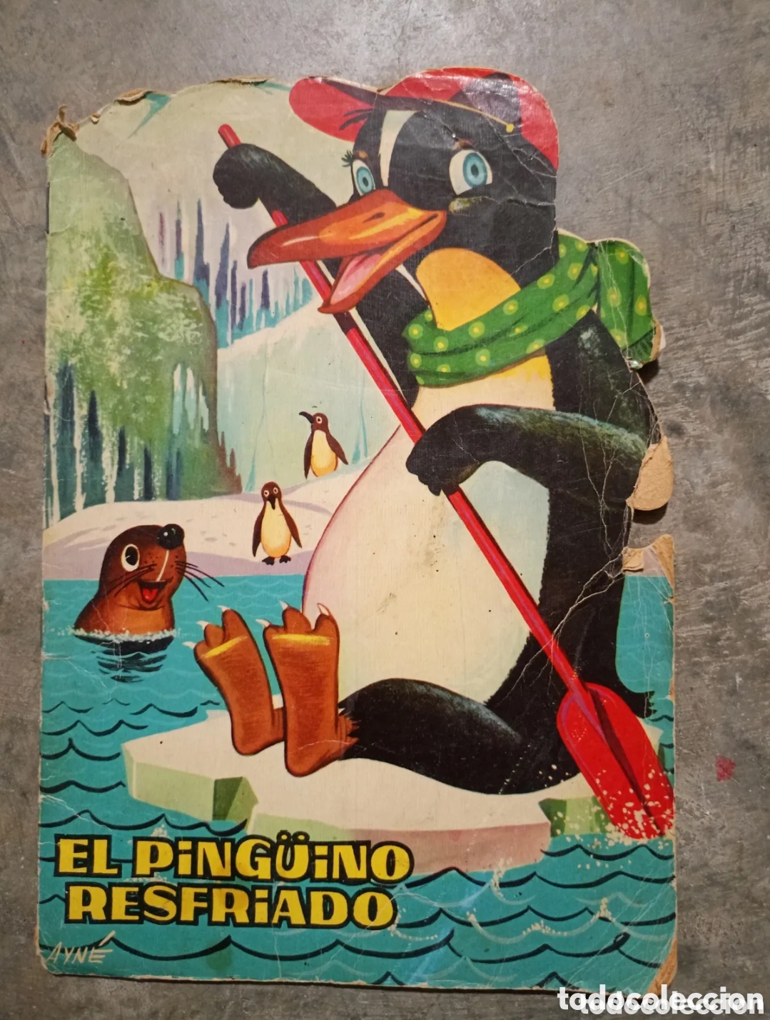 Libros de segunda mano: cuento troquelado EL PING&Uuml;INO RESFRIADO , cuentos toray