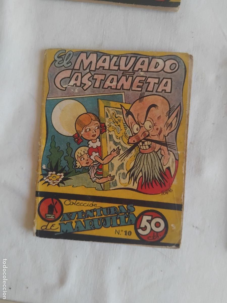 Libros de segunda mano: EL MALVADO CASTA&Ntilde;ETA. COLECCION AVENTURAS DE MARUJITA N&ordm; 10. EDITORIAL MOLINO.