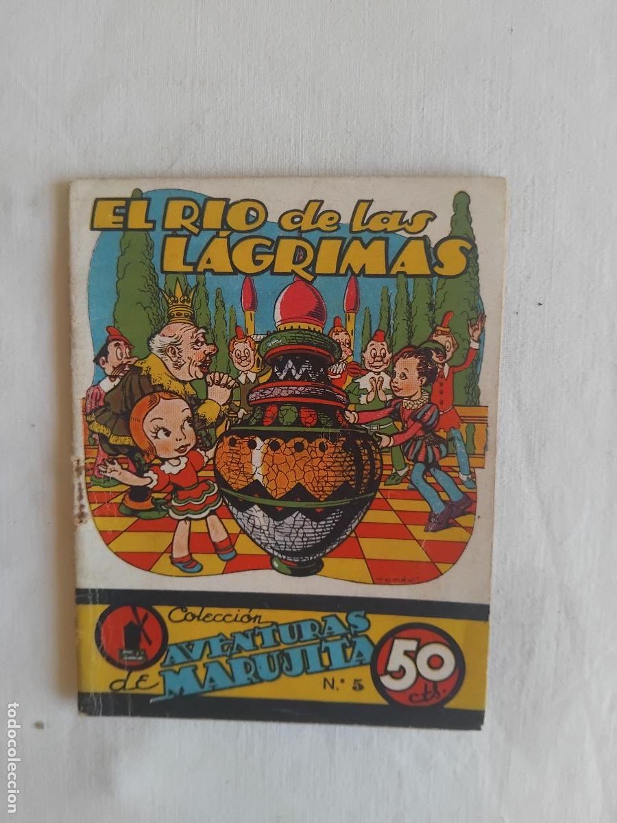 Libros de segunda mano: EL RIO DE LAGRIMAS. COLECCION AVENTURAS DE MARUJITA N&ordm; 5. EDITORIAL MOLINO.
