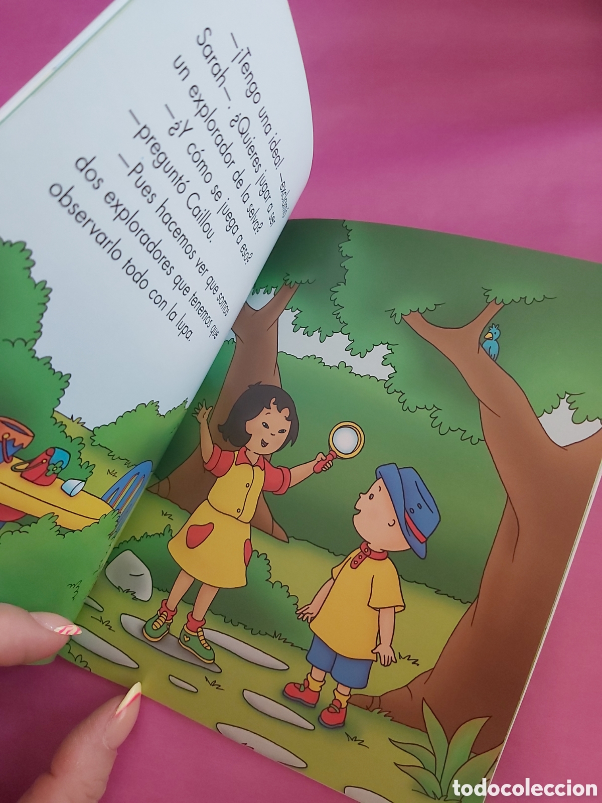 Libros de segunda mano: CAILLOU EL EXPLORADOR DE LA SELVA CHOUETTE - Foto 3