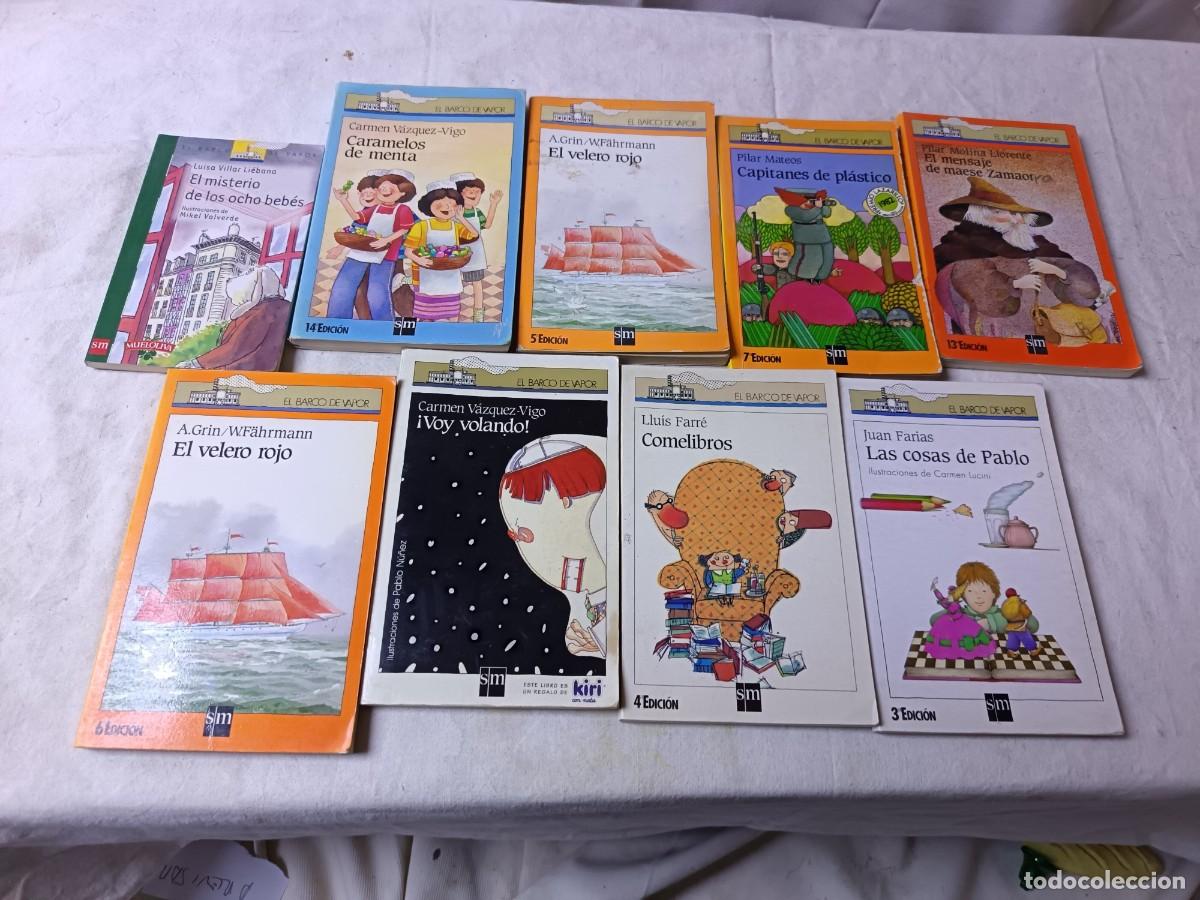 Libros de segunda mano: Lote de libros infantiles/juveniles, de la colecci&oacute;n El Barco de Vapor, varias ediciones