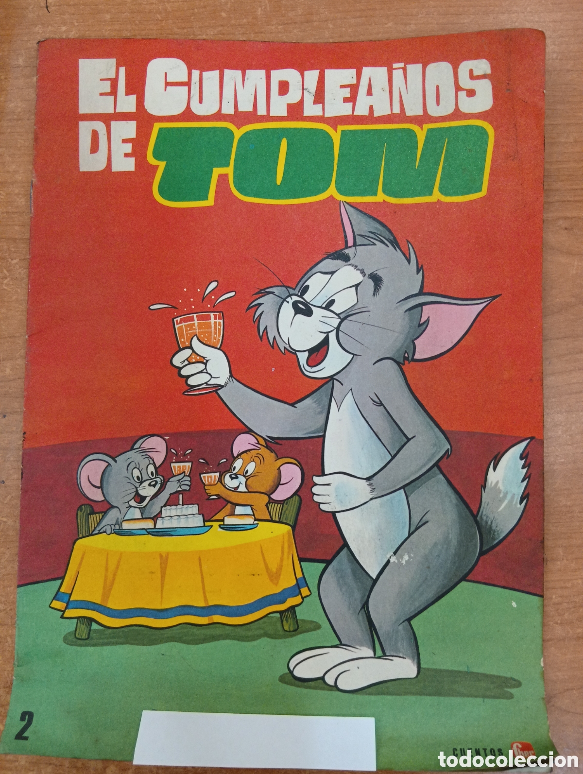 Libros de segunda mano: El cumplea&ntilde;os de Tom. Publicado por la editorial Fher en 1977