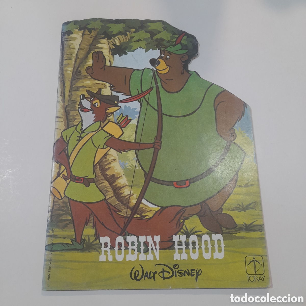 Libros de segunda mano: Cuento troquelado Disney: Robin Hood