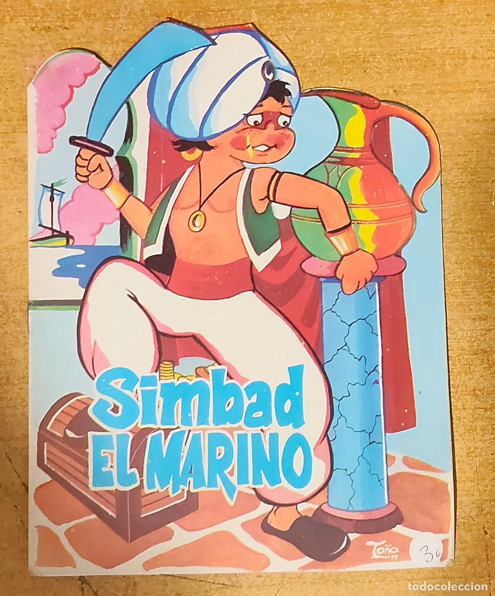 Libros de segunda mano: SIMBAD EL MARINO - EDITORIAL VILMAR - CUENTO INFANTIL TROQUELADO