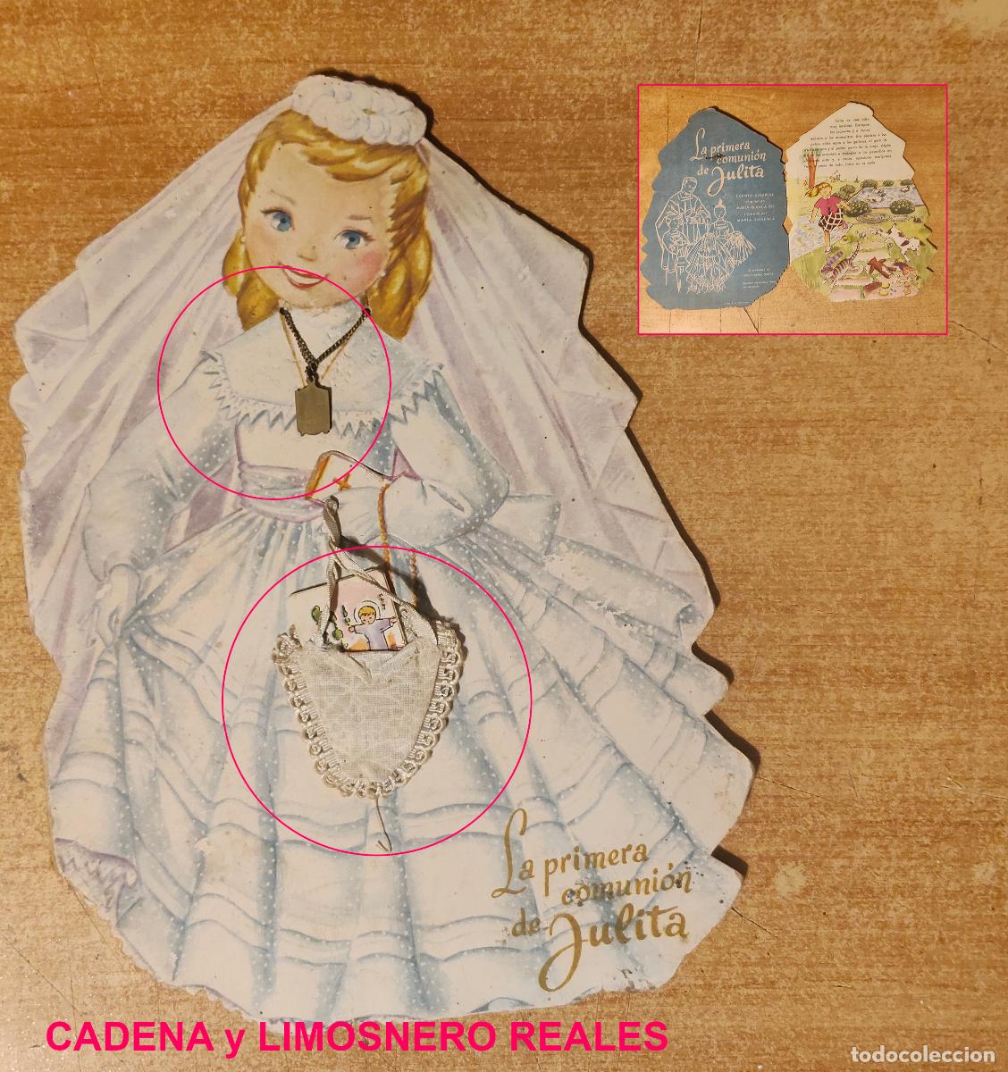 Libros de segunda mano: Cuento Troquelado LA PRIMERA COMUNI&Oacute;N DE JULITA Mar&iacute;a Blanca Gil ilustraci&oacute;n Mar&iacute;a Eugenia Durve