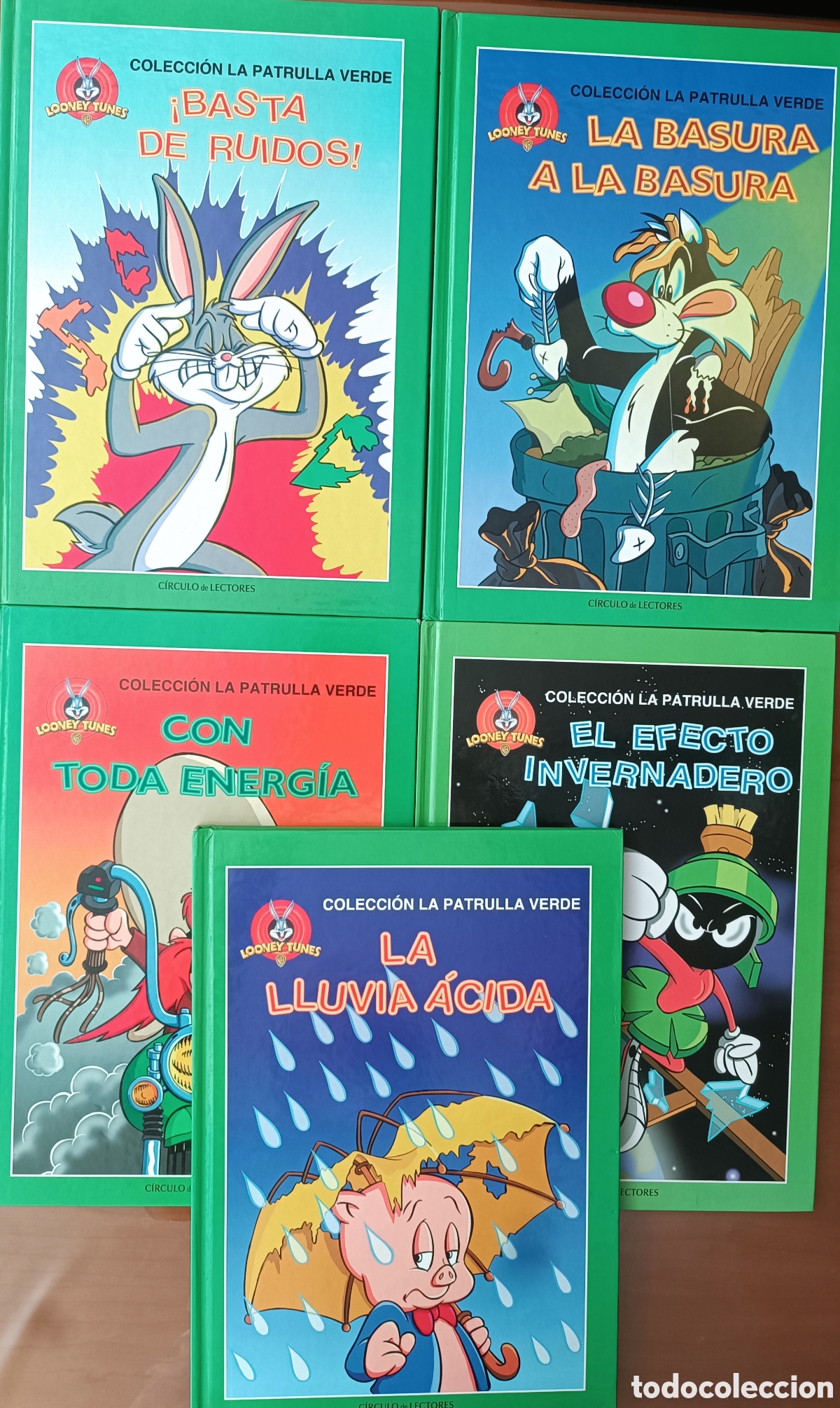 Libros de segunda mano: Colecci&oacute;n la patrulla verde