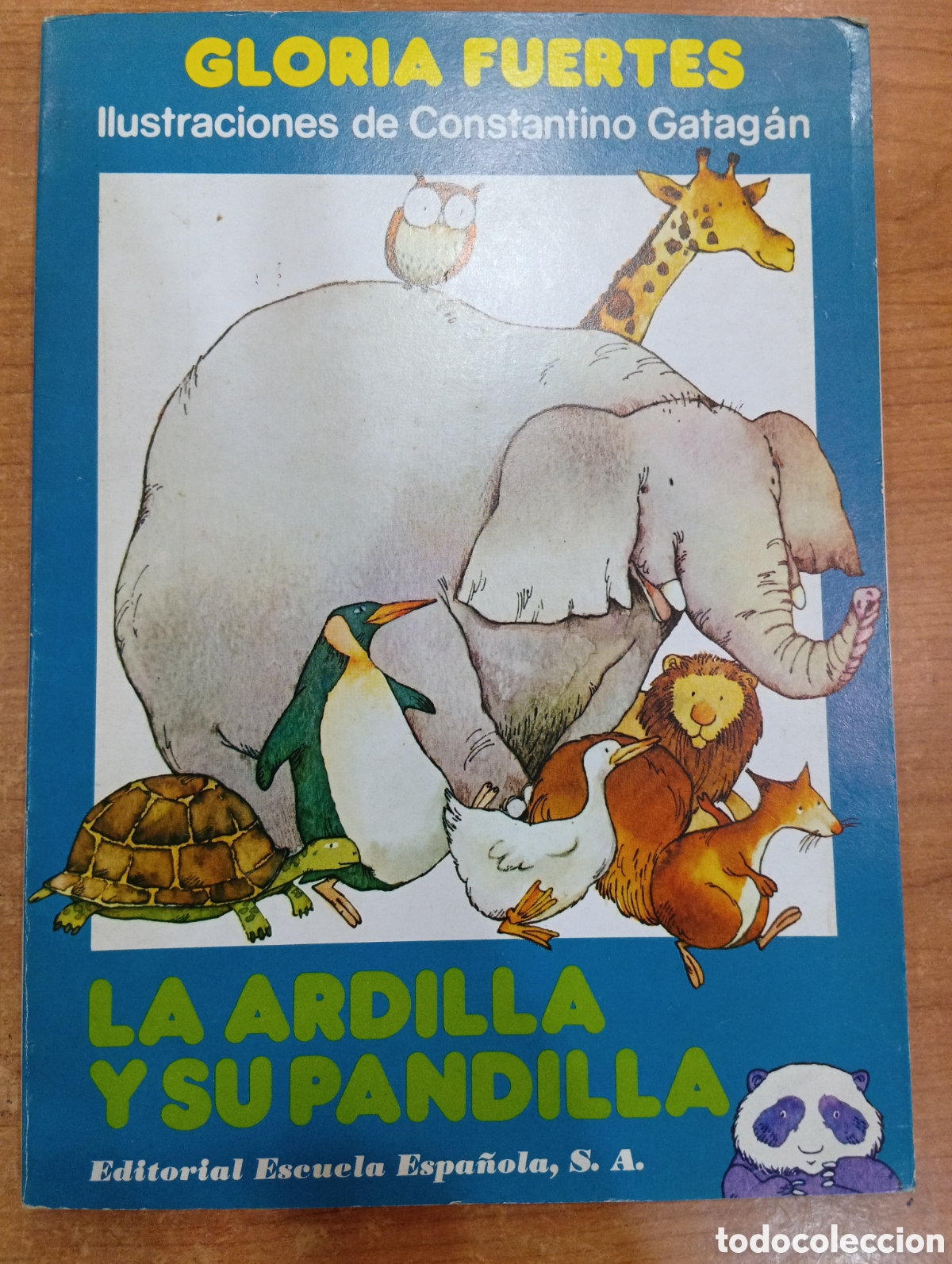 Libros de segunda mano: La ardilla y su pandilla-. Gloria Fuertes. Ilustraciones de Constantino Gatag&aacute;n. Tomo 28.