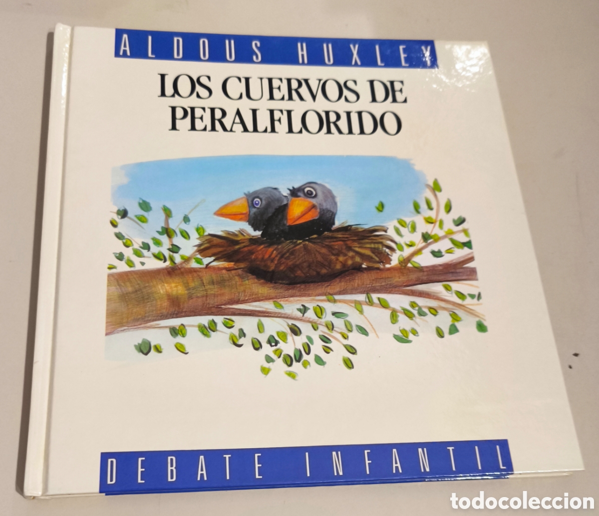 Libros de segunda mano: Los cuervos de Peralflorido (Primera edici&oacute;n, tapa dura, Col. Debate Infantil)