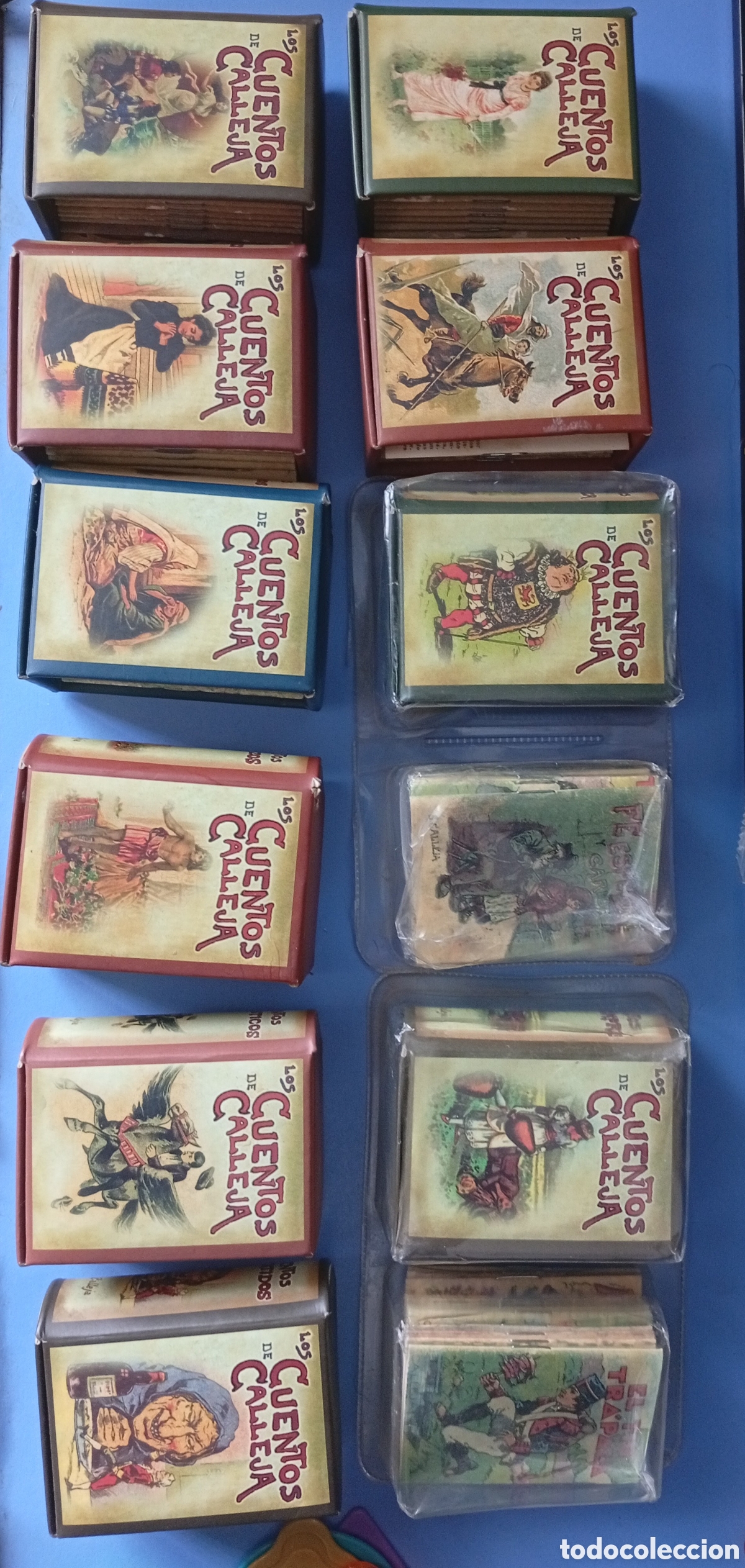 Libros de segunda mano: 10 Estuches Mini Libros Cuentos de Calleja RBA