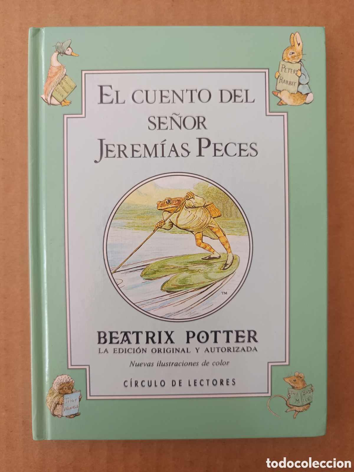 Libros de segunda mano: El Cuento del Se&ntilde;or Jerem&iacute;as Peces, por Beatrix Potter (C&iacute;rculo de Lectores/Debate, 1993).
