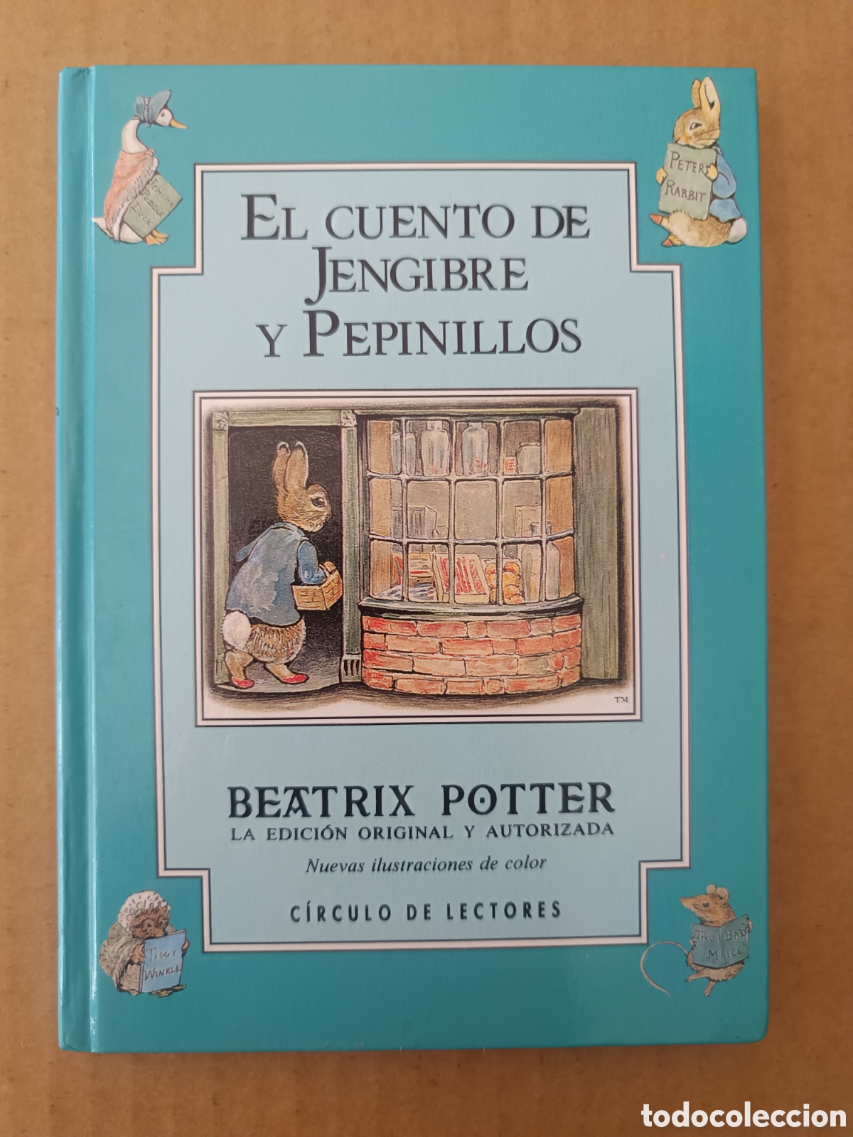Libros de segunda mano: El Cuento de Jengibre y Pepinillos, por Beatrix Potter (C&iacute;rculo de Lectores/Debate, 1995).