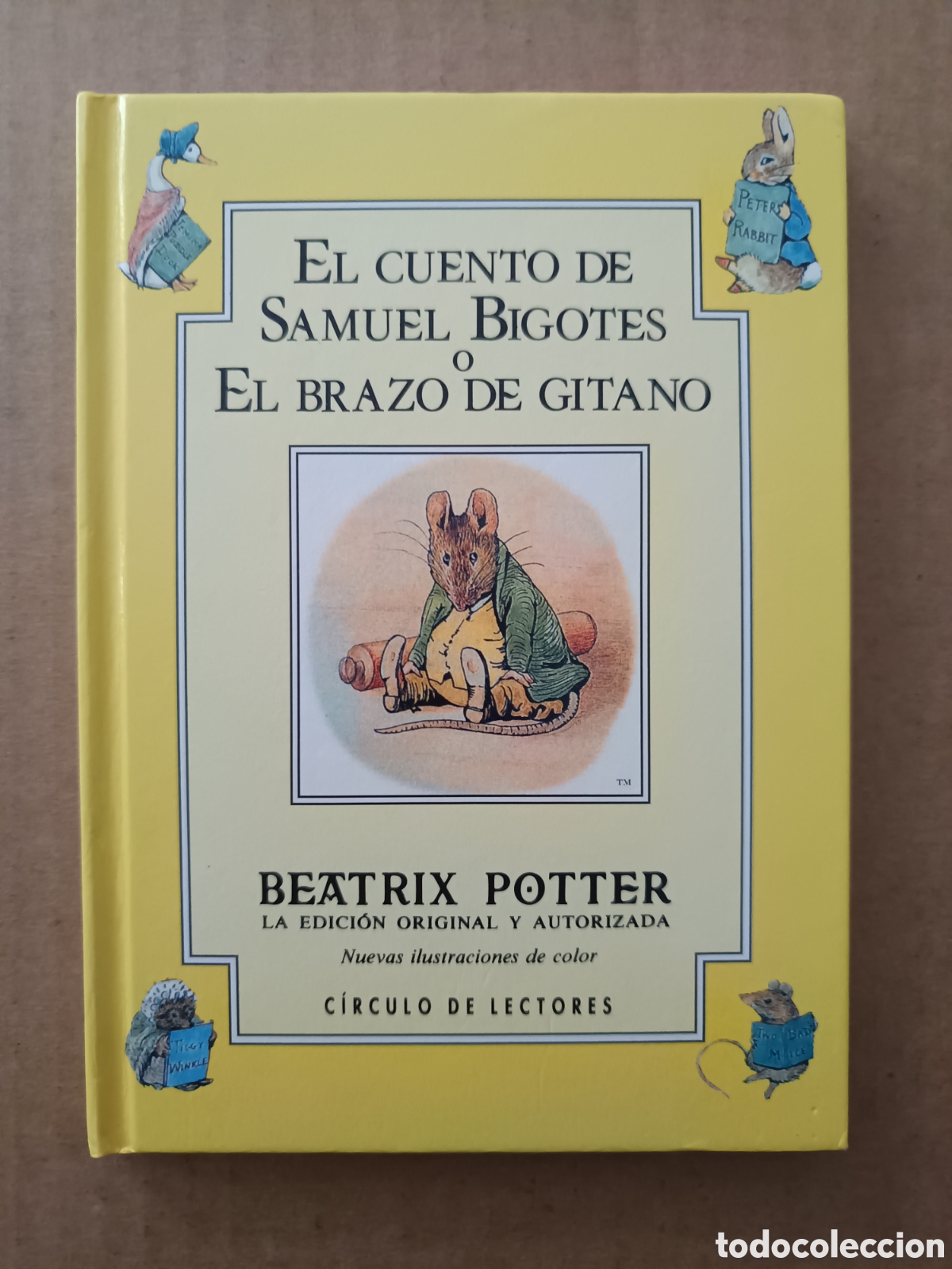 Libros de segunda mano: El Cuento de Samuel Bigotes o El Brazo de Gitano, por Beatrix Potter (C&iacute;rculo de Lectores/Debate).