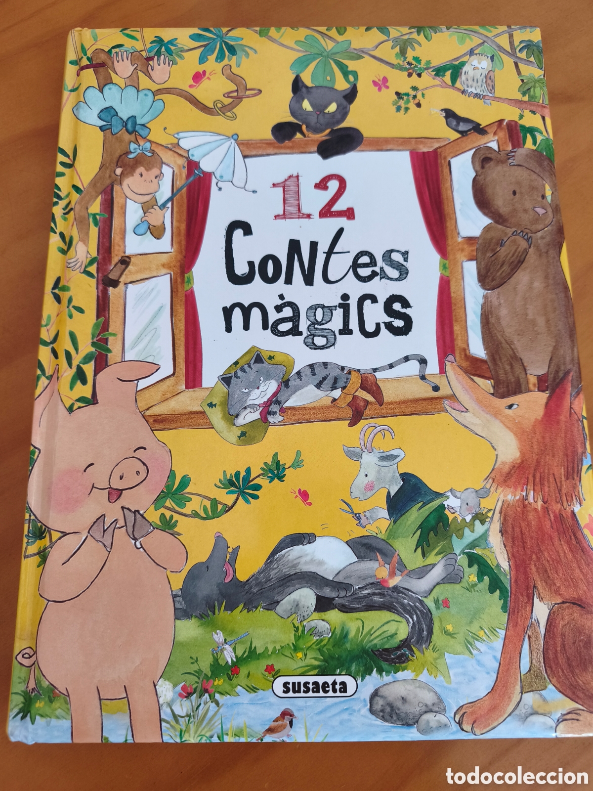 Libros de segunda mano: Llibre 12 CONTES M&Agrave;GICS en catal&agrave; - Foto 1
