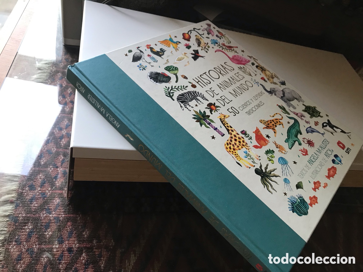 Libros de segunda mano: Historias de animales del mundo. 50 cuentos y leyendas tradicionales. SM