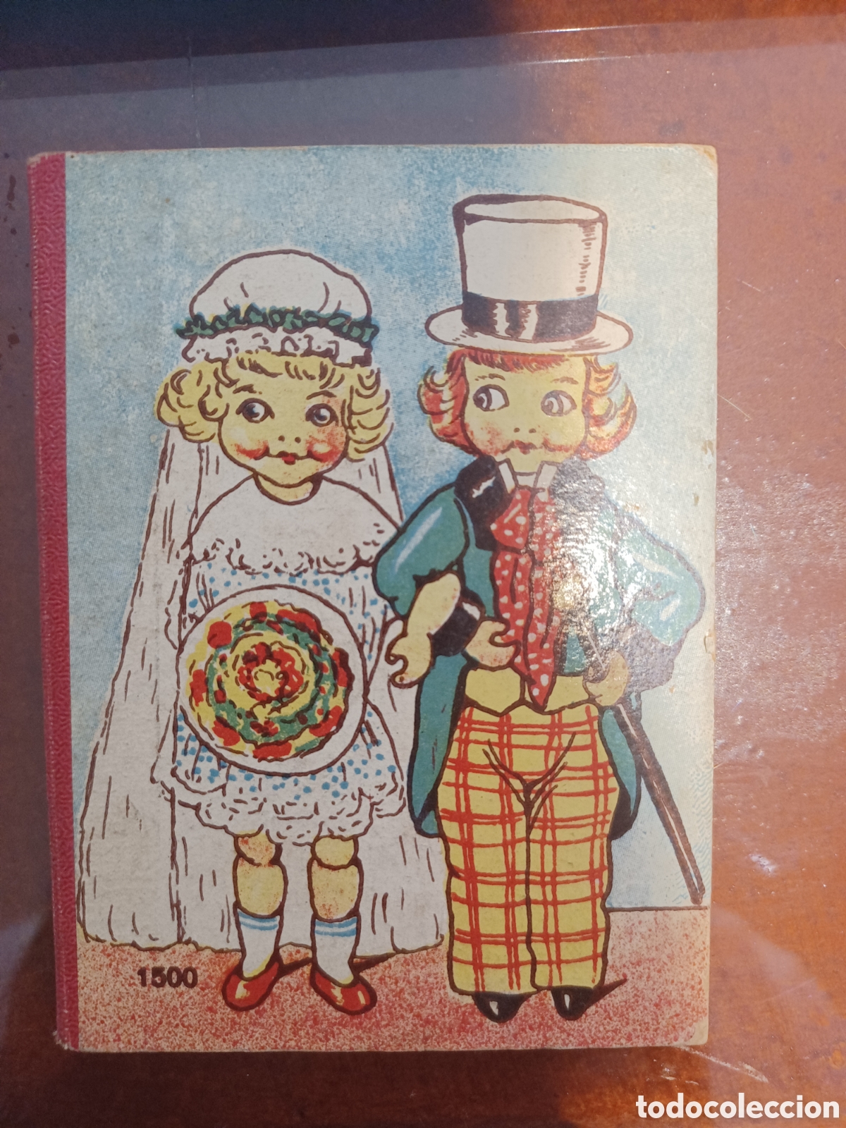 Libros de segunda mano: Antiguo minilibro infantil sobre las fases del matrimonio