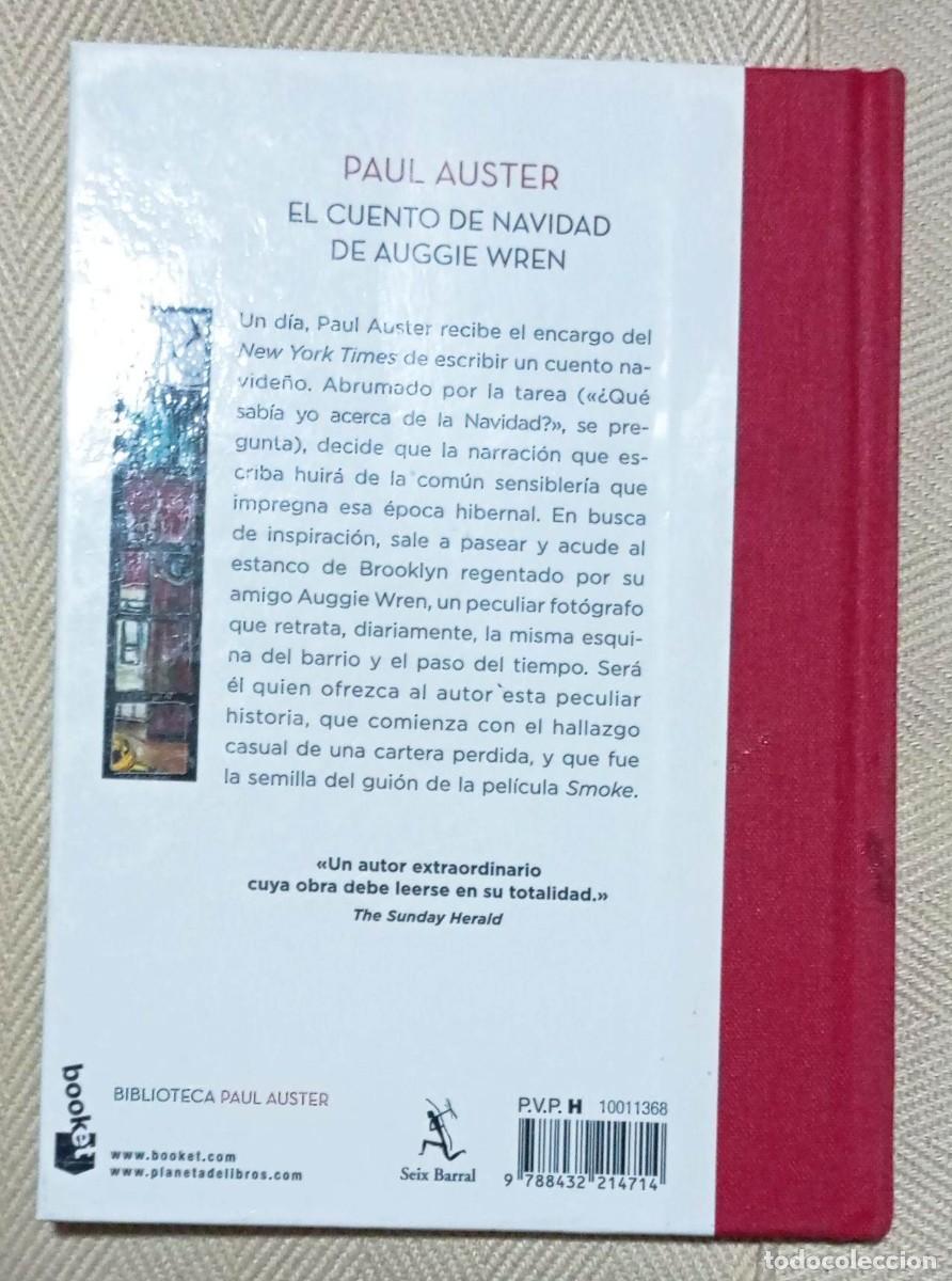 Libros de segunda mano: EL CUENTO DE NAVIDAD DE AUGGIE WERN .PAUL AUSTER - Foto 2