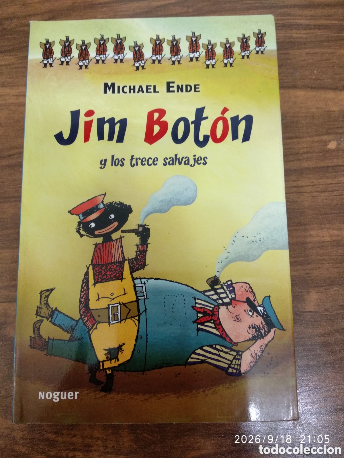 Libros de segunda mano: Jim Bot&oacute;n y los trece salvajes