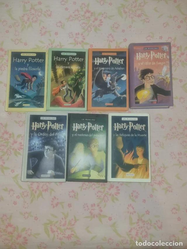 Libros de segunda mano: Colecci&oacute;n libros Harry Potter Emec&eacute; y Salamandra