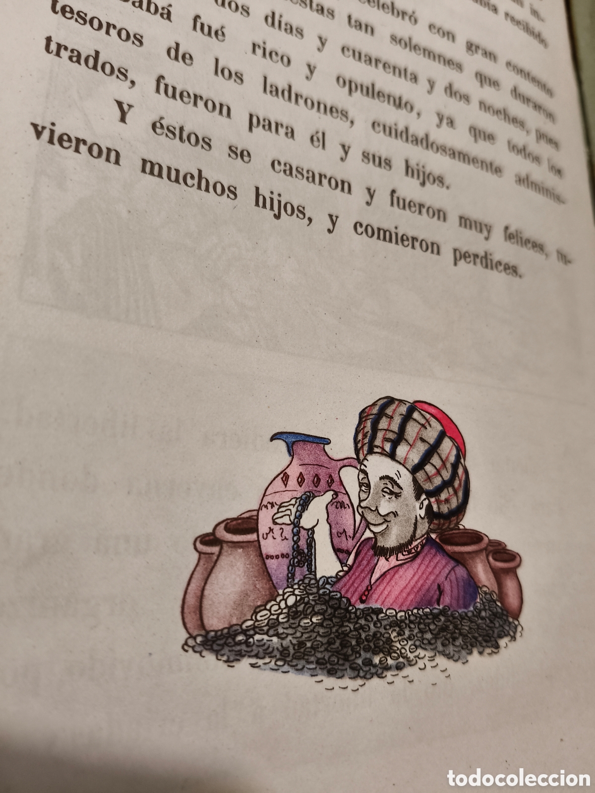 Libros de segunda mano: T&Iacute;TULO DEL ANUNCIO: Cuento Antiguo AL&Iacute;-BAB&Aacute; Y LOS CUARENTA LADRONES - Ediciones Betis- - Foto 4