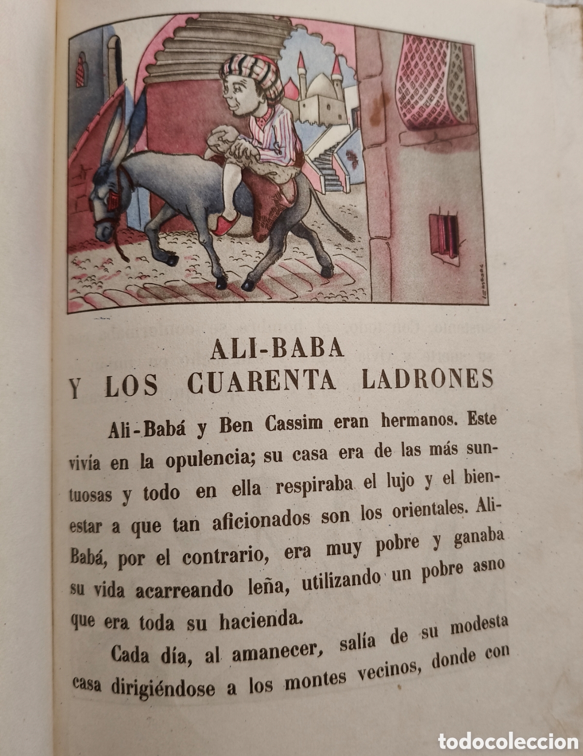 Libros de segunda mano: T&Iacute;TULO DEL ANUNCIO: Cuento Antiguo AL&Iacute;-BAB&Aacute; Y LOS CUARENTA LADRONES - Ediciones Betis- - Foto 10