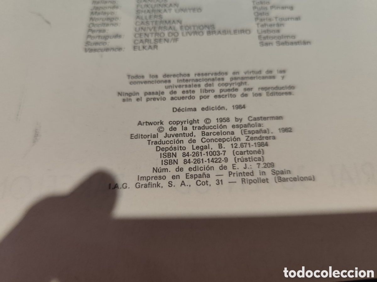 Libros de segunda mano: LAS AVENTURAS DE TINTIN - Foto 2