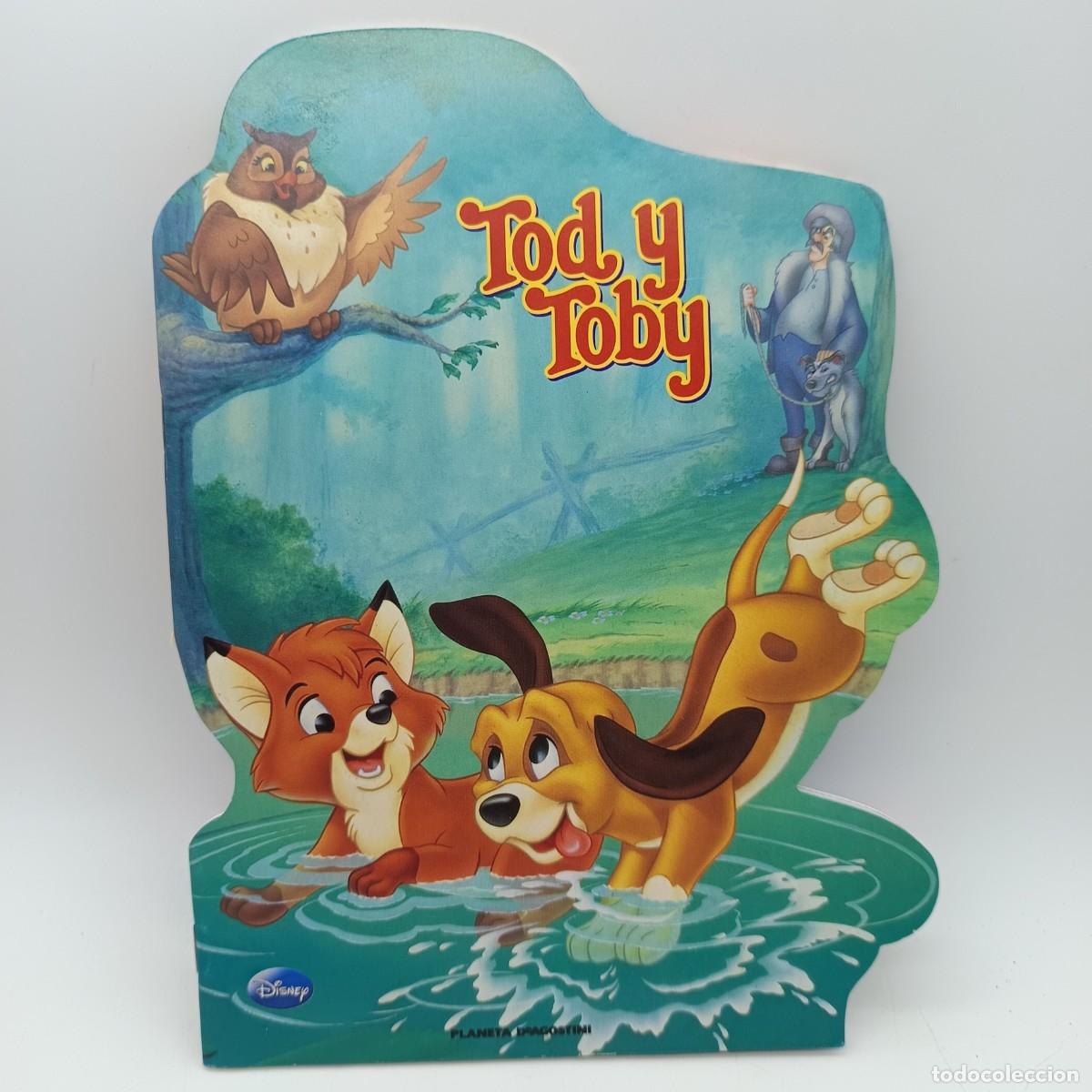 Libros de segunda mano: Libro troquelado Disney Tod y Toby &ndash; Planeta DeAgostini 2010