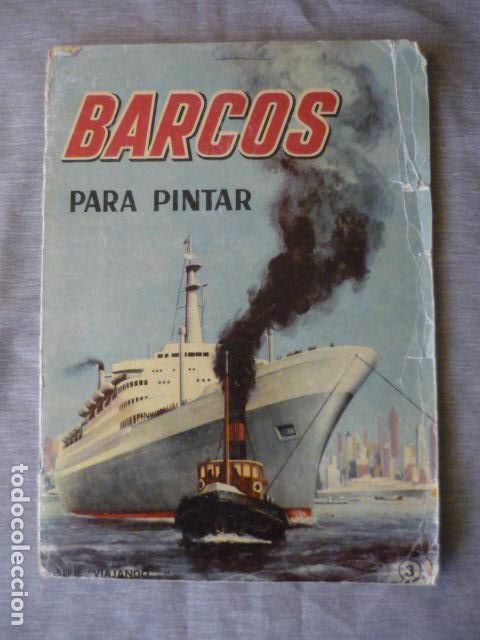 Libros de segunda mano: BARCOS PARA PINTAR EDITORIAL ROMA N&ordm; 3 SIN USAR - Foto 1