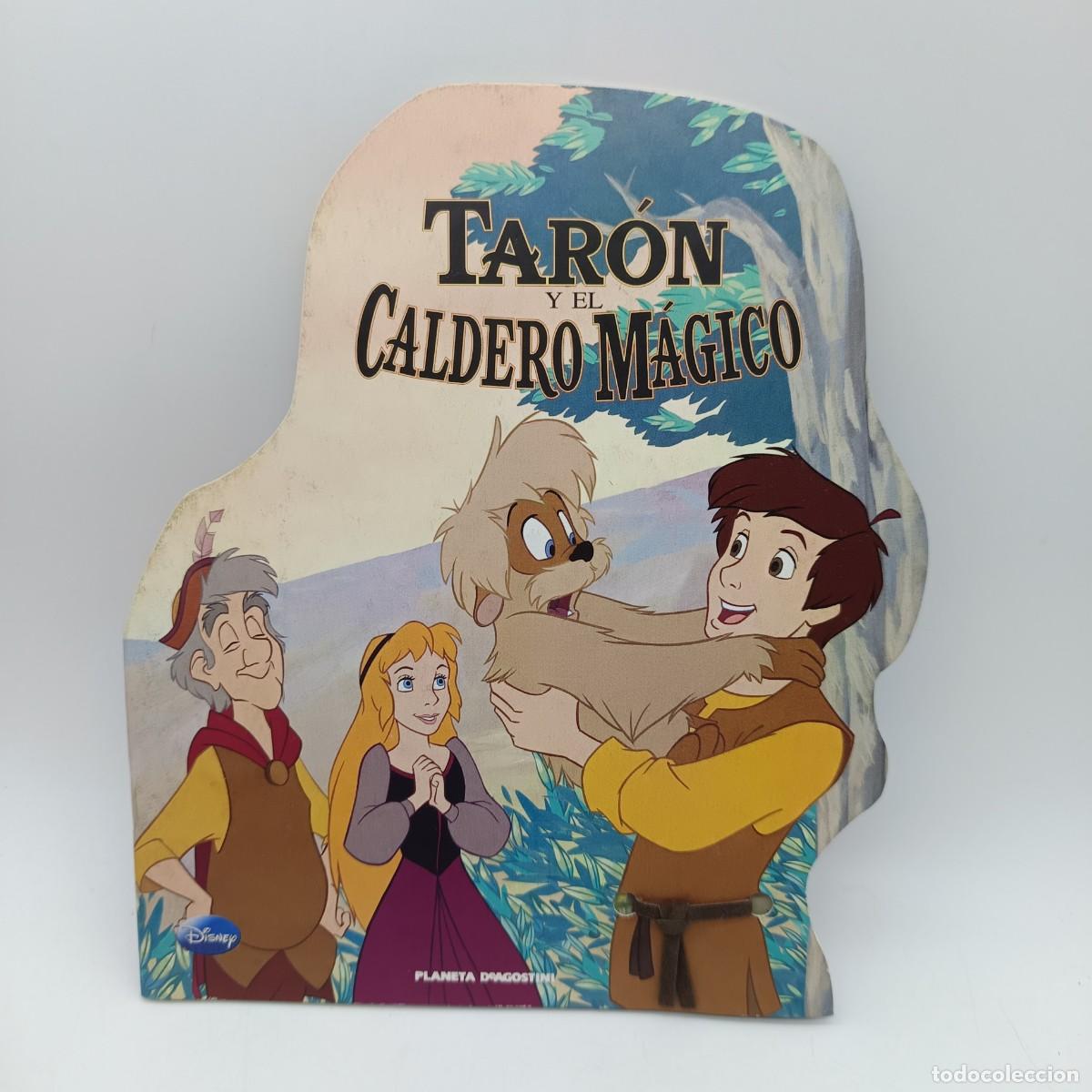 Libros de segunda mano: Libro troquelado Disney &ndash; Tar&oacute;n y el Caldero M&aacute;gico &ndash; Planeta DeAgostini &ndash; A&ntilde;o 2010