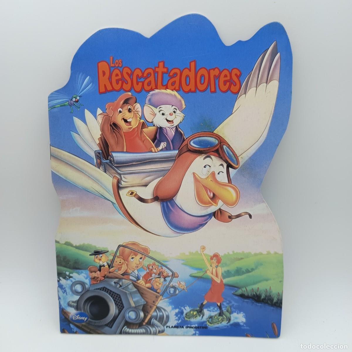 Libros de segunda mano: Libro troquelado Disney &ndash; Los Rescatadores &ndash; Planeta DeAgostini &ndash; A&ntilde;o 2010