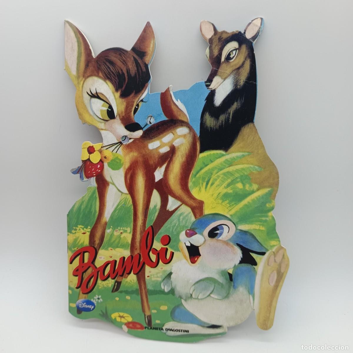Libros de segunda mano: Libro troquelado Disney &ndash; Bambi &ndash; Planeta DeAgostini &ndash; A&ntilde;o 2010