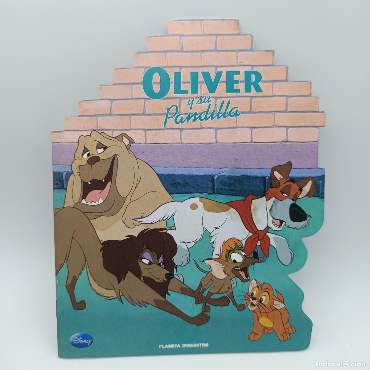 Libros de segunda mano: Libro troquelado Disney &ndash; Oliver y su Pandilla &ndash; Planeta DeAgostini &ndash; A&ntilde;o 2010