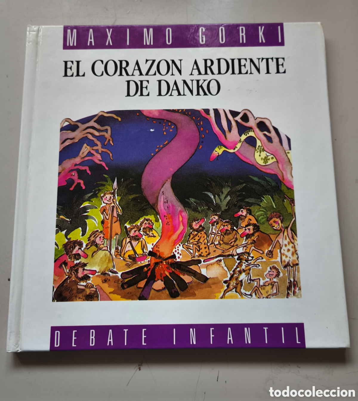 Libros de segunda mano: El coraz&oacute;n ardiente de Danko (Primera edici&oacute;n, tapa dura, Col. Debate Infantil)