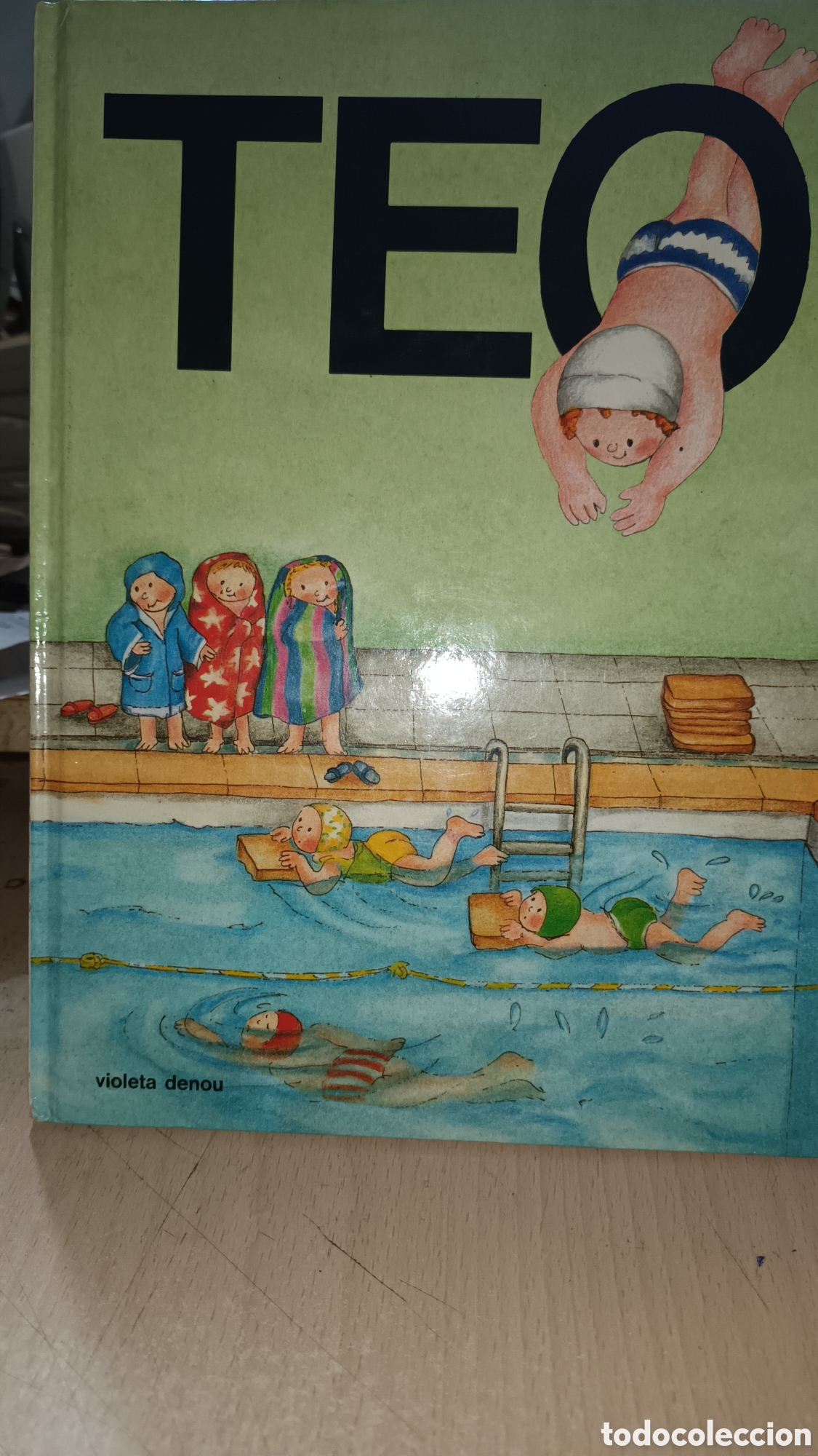Libros de segunda mano: Teo en la piscina. Violeta Denou