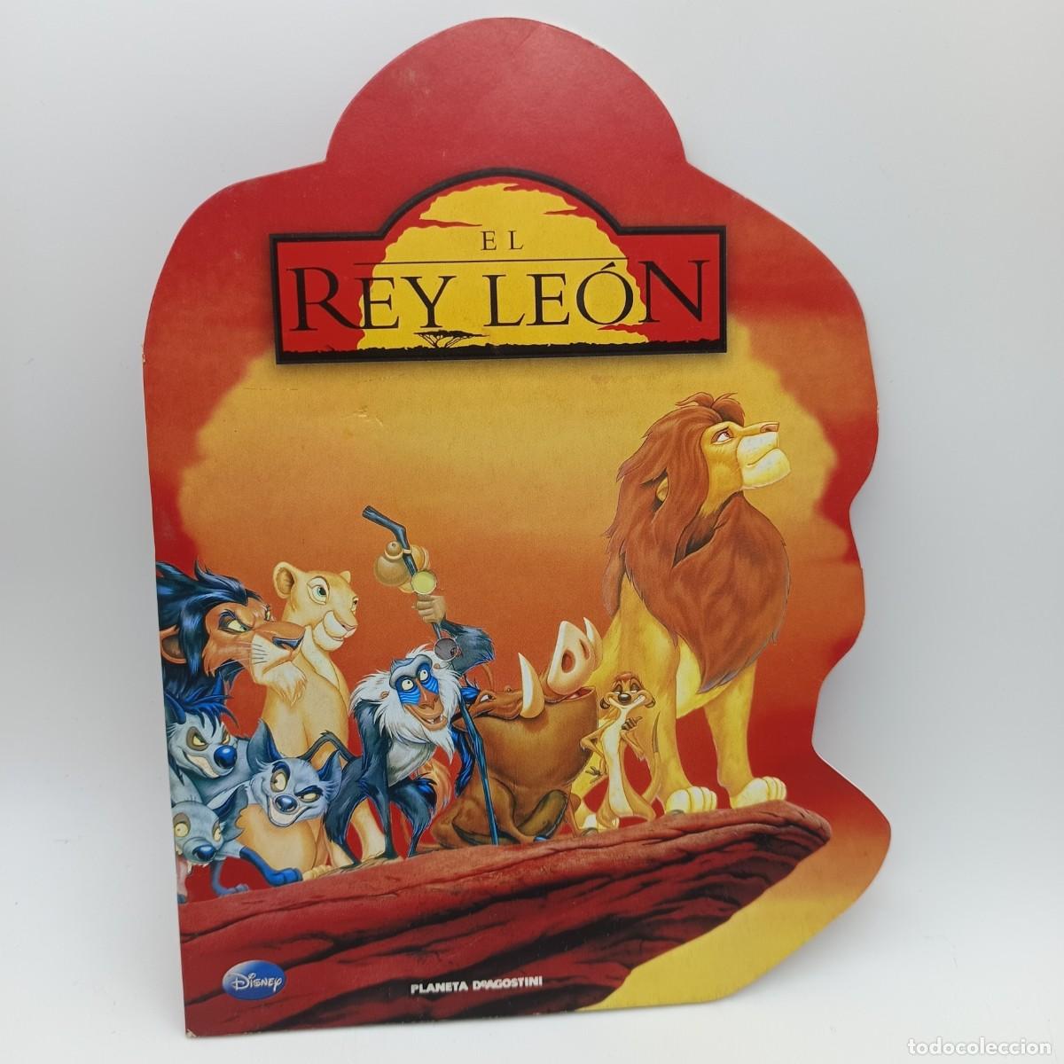 Libros de segunda mano: Libro troquelado Disney El Rey Le&oacute;n &ndash; Planeta DeAgostini (2010)