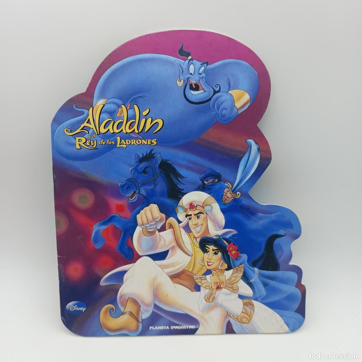 Libros de segunda mano: Libro troquelado Disney Aladdin y el Rey de los Ladrones &ndash; Planeta DeAgostini (2010)
