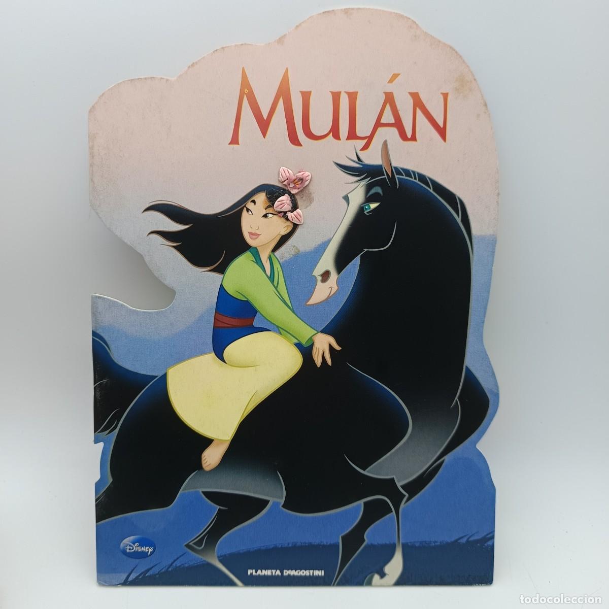 Libros de segunda mano: Libro troquelado Disney Mul&aacute;n &ndash; Planeta DeAgostini (2010)