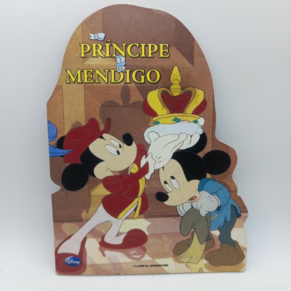 Libros de segunda mano: Libro troquelado Disney El Pr&iacute;ncipe y el Mendigo &ndash; Planeta DeAgostini (2010)