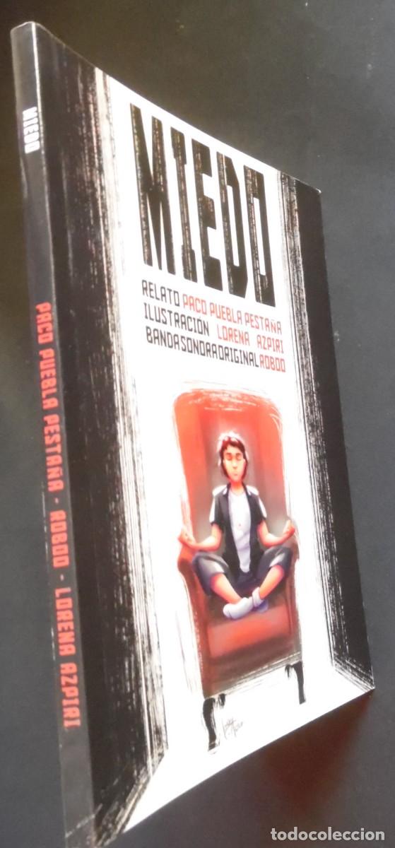 Libros de segunda mano: Miedo, un relato de Paco Puebla ilustrado por Lorena Azpiri