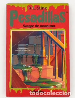 Libros de segunda mano: Pesadillas Sangre de monstruo R.L. Stine 1996