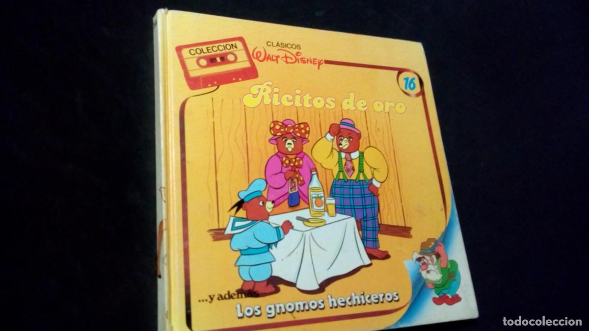 Libros de segunda mano: CLASICOS WALT DISNEY N&ordm; 16-RICITOS DE ORO-LOS GNOMOS HECHICEROS