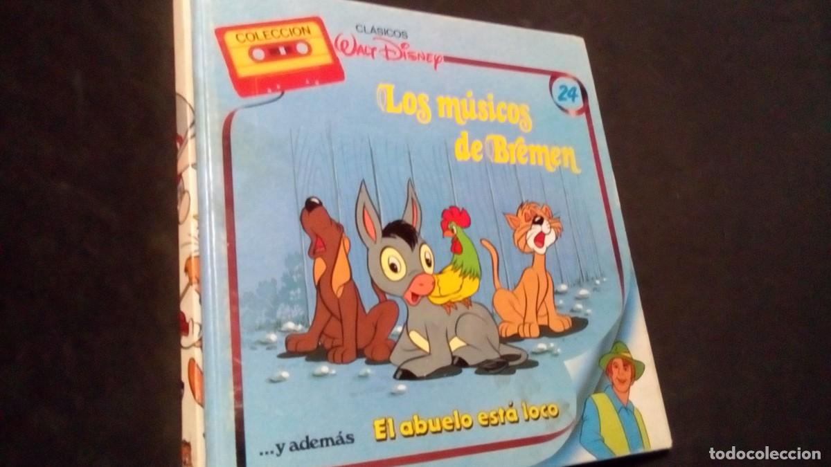 Libros de segunda mano: CLASICOS WALT DISNEY N&ordm; 24-LOS M&Uacute;SICOS DE BREMEN-EL ABUELO EST&Aacute; LOCO